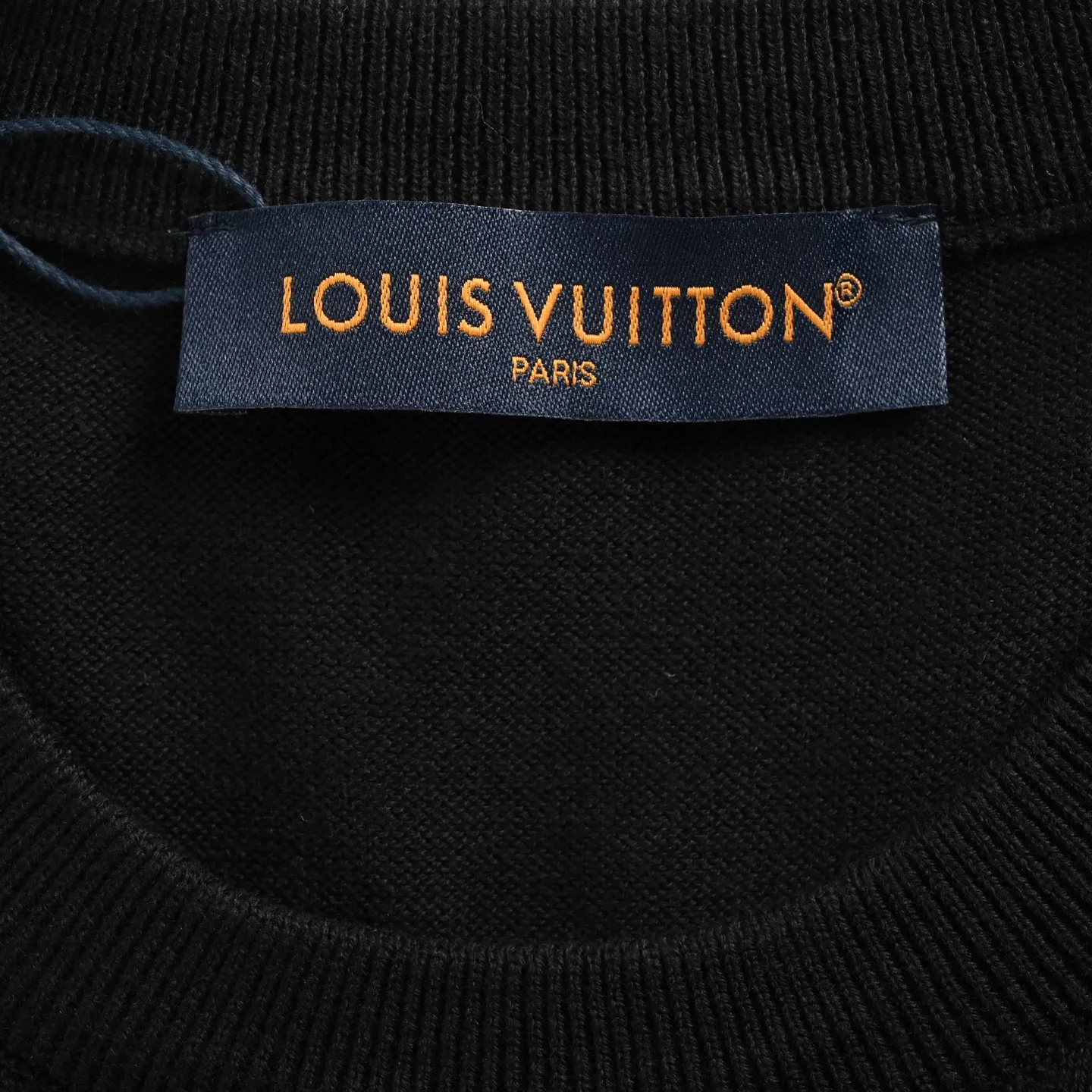 Louis Vuitton/Louis Vuitton 24ss Fei Dong treasure chest jacquard knitted short sleeves